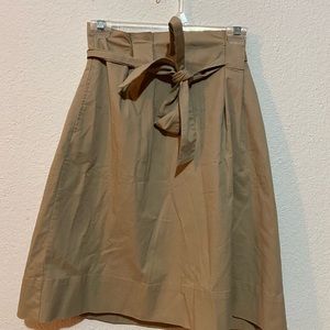 A New Day tan knee skirt